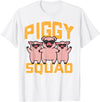 Pig Lover Shirts For Men Women Kids Pig Lover Piggy Squad Hog Farmer Crew Swine Women Men Kids T-Shirt - White