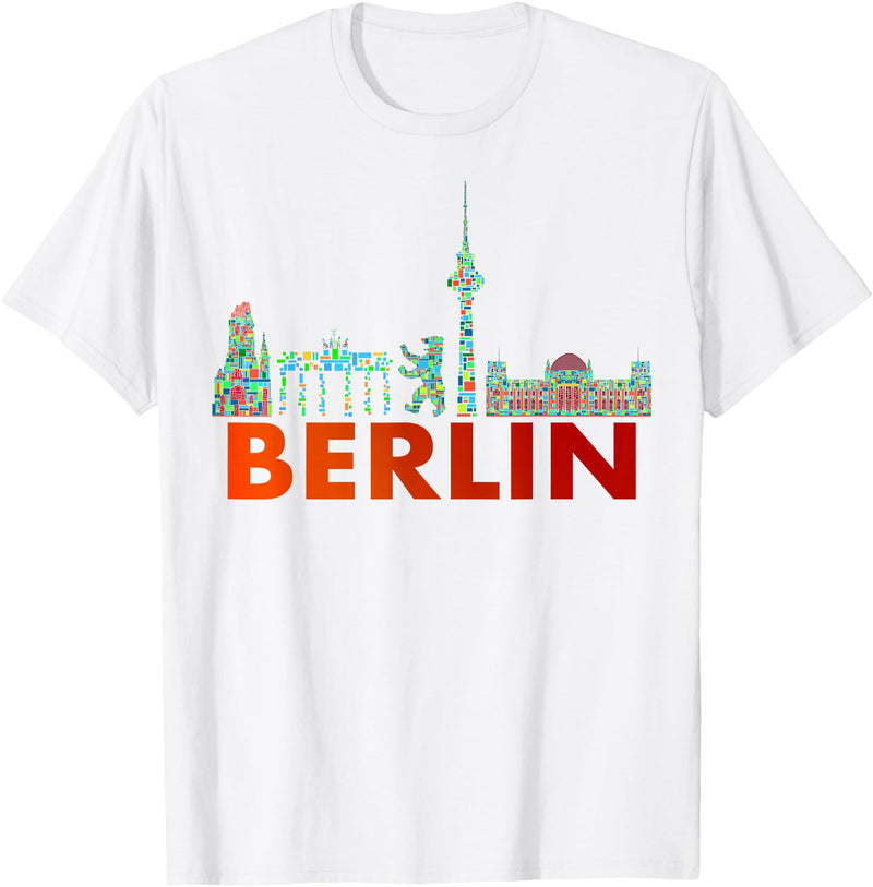 Berliner Bär Designs - Berlin Shop - Berlin Berlin Design - Berlin Bear - I Love Berlin T-Shirt - White