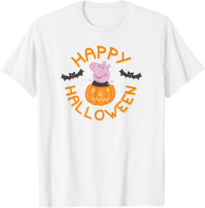 Halloween Peppa Pig Pumpkin Happy Halloween T-Shirt