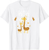 Giraffe Baby Shower Party Ideas For Mom Mom To Be Giraffe Baby Shower Cute T-Shirt - White