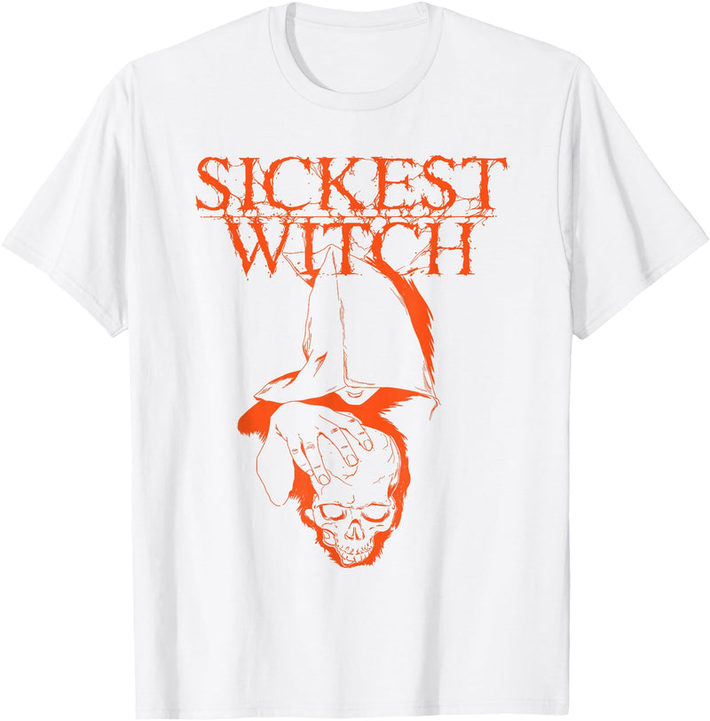 Severed Books Sickest Witch, Hayride - Classic Logo T-Shirt - White
