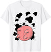 Artsthetic Collection: Halloween Cow Udder Costume T-Shirt - White