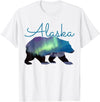 We Love Alaska Alaska Bear Grizzly Polar Alaskan Natural T-Shirt - White