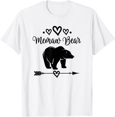 Memaw Bear Grandmother T-Shirt