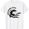 Rabbit Hunter - Beagles - Chasing Tail - Hunting Cottontail T-Shirt in White