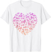 Girls Lion Design Silhouette Lions Design for Lion Lover | Girls Lion T-Shirt - White