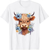 Western Shirts for Girls Men, Highland Cow Gifts Cow, Scottish Highland Cow, Western Wear, Highland Cow T-Shirt, Small,