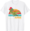 Lukas Name Gifts Boy Named Lukas Lukas Saurus Dinosaur Boy Lukas Name T-Shirt - White
