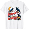Support Your Local Murder Crow Lover Tees Support Your Local Murder Crow Lover T-Shirt - White