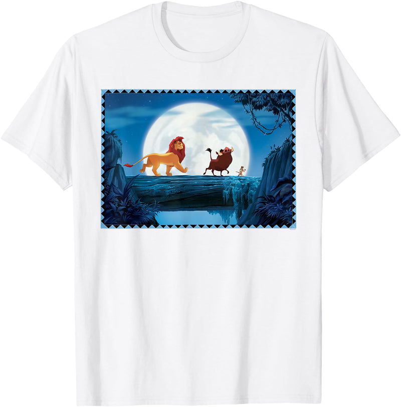Disney The Lion King 30th Anniversary Hakuna Matata March T-Shirt - White