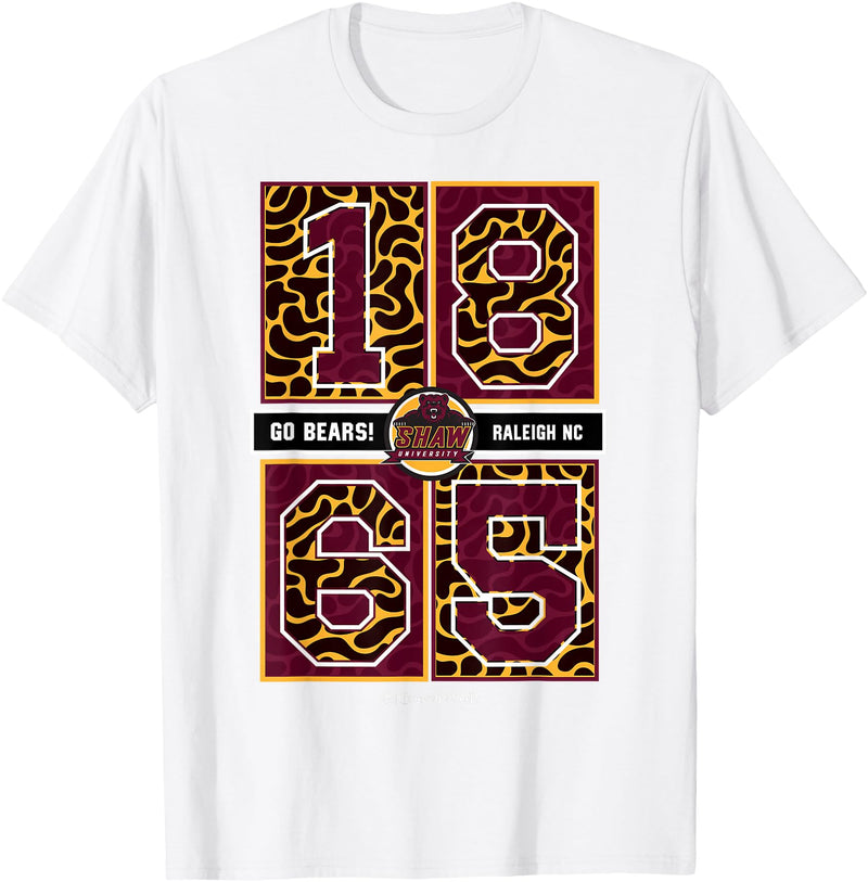 Dungeon Forward Shaw University - Bears - HBCU Concrete Date T-Shirt - White
