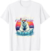 Chilly Dive Apparel Costume Polar Bear Plunge Survivor Fun Winter Adventurers Apparel T-Shirt - White