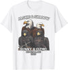 Jackie and Shadow Bald Eagle Family Tee Jackie and Shadow Sunny and Gizmo Big Bear Lake 2025 T-Shirt - White