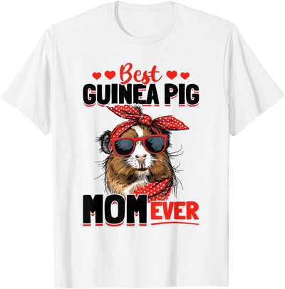 Funny Guinea Pig Pet Lover Rodent Animal Best Mom T-Shirt