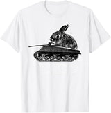 Cute Rabbit Lover Bunny Graphic Tank Top in White