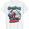 Greenland Lover Stuff Greenland is Not for Sale T-Shirt - White