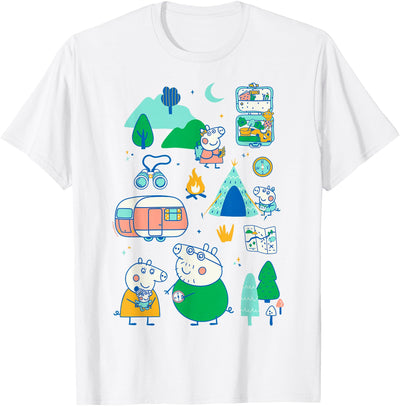Family Vacation Outdoor Caravan Camping Trip T-Shirt