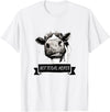 Not Today Heifer Funny Cattle Apparel Not Today, Heifer Funny Holstein Cow T-Shirt - White