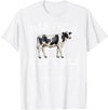 New Mommy Breastfeeding HumorDesigns for Women Funny Breastfeeding Mama's Milk Cow Farm Lacatation New Mom T-Shirt - White