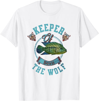 Wolf Cichlid Dovii Cichlid Monster Aquarium Fish Lovers Tank Top