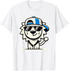 Nerrrdy Lion Hipster Men Women Kids Boys Girls Funny Lion T-Shirt - White