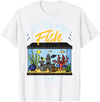Fish Tank Aquarium Keeper Gifts Fish Tank Aquarium Gift Saltwater Aquascaping T-Shirt - White