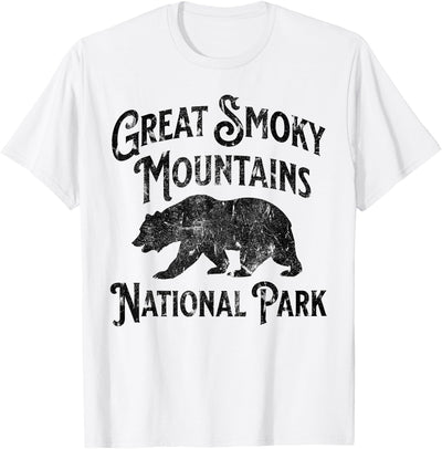 Great Smoky Mountains National Park Tennessee Hike Bear T-Shirt