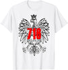 Polish Pride Buffalo Dyngus Day Shirt Polish Falcon Eagle 716 Buffalo NY New York T-Shirt - White