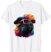 Guinea Pig Lover Designs Guinea Pig Lovers Colorful Pop Art Guinea Pig T-Shirt - White