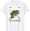 Jaption Dekun T-Shirt Co It's A Fish Other Times It's A Buzz I Always Catch Something T-Shirt - White