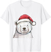 Merry Christmas Gifts For The Whole Family Christmas Holiday Season Xmas Polar Bear T-Shirt - White