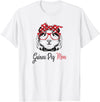 Funny Love Cavy Mom Gifts T Shirts & Hoodies Womens & Girls Kids Cute Wheek Lover Mama Guinea Pig Mom T-Shirt - White