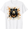 Sun Bear by AKH Sun Bear Splatter Art, Sun Bear Illustration, Sun Bear T-Shirt - White