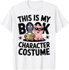 Book Character Fun Costumes This is My Book Character Costume Penguin Pig T-Shirt - White