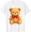 Teddy Bear Accessories Gifts Women Men Kids Teddy Bear Cute Teddy Bear Lover Illustration Graphic Design T-Shirt - White
