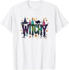 Whimsical Witchy Halloween Witchy Vibes T-Shirt - White
