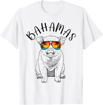 Bahamas Pig Bahamas Souvenir Family Vacation Trip T-Shirt