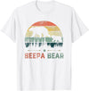 Beepa Bear Father's Day T-Shirt Vintage Beepa Bear Wildling Father's Day T-Shirt - White