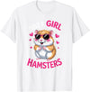 Girls Hamster T-Shirt - White