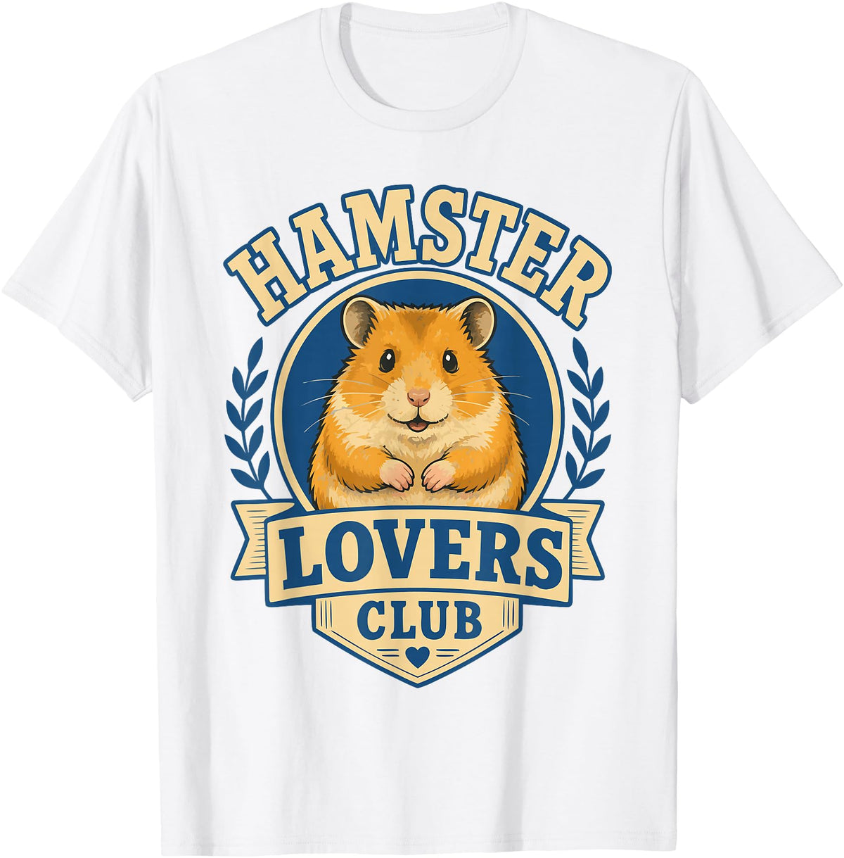 Cute Hamster Lover Owner Pet Hamster T-Shirt - White