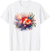 Oranda Goldfish Art Tees Unusual design by Thai Oranda Goldfish for breeders and pet owners T-Shirt - White