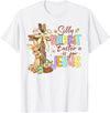 Silly Rabbit Easter Is for Jesus Bunny Cross Kids T-Shirt in White