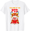 The Year Of The Pig 2031 Chinese Lunar New Year Year Of The Pig 2031 Chinese New Year Zodiac Sign Kids T-Shirt - White