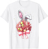 Coral Reef Sea Ocean Easter Rabbit Eggs Bunny Ears T-Shirt in White