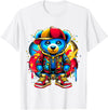 Magical Hip Hop Music lover Gifts Hip Hop Teddy Bear Cool T-Shirt - White
