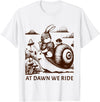 Medieval Bunny Rabbit Castlecore T-Shirt in White
