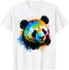 Cute Panda Lovers Kawaii Asian Bears Gifts DAIMMER Watercolor Panda T-Shirt - White