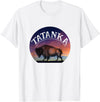 Buffalo Bison Wildlife Shirts Tatanka American Buffalo T-Shirt - White