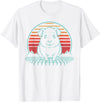 Guinea Pig Graphic Art Designs Guinea Pig Lover Animal Retro Vintage 80s T-Shirt - White