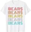 Bears Shirt Vintage Retro Apparel Retro Vintage Bears T-Shirt - White